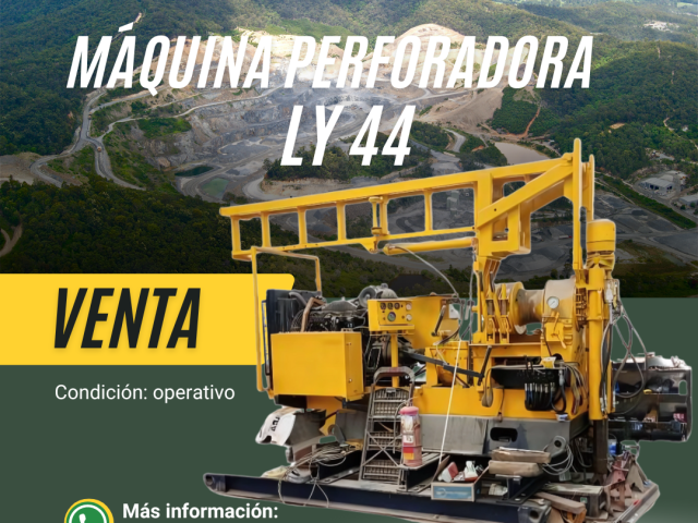 Maquina perforadora modelo Ly 44 - Ocasión